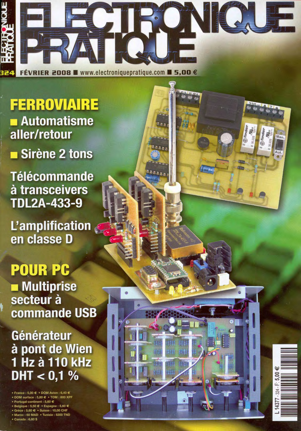 Première page de electroniquepratique numero324