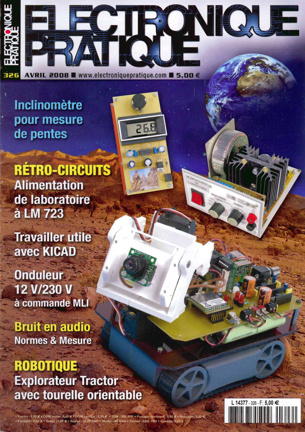 Première page de electroniquepratique numero326