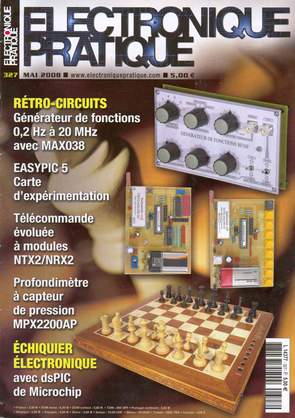 Première page de electroniquepratique numero327