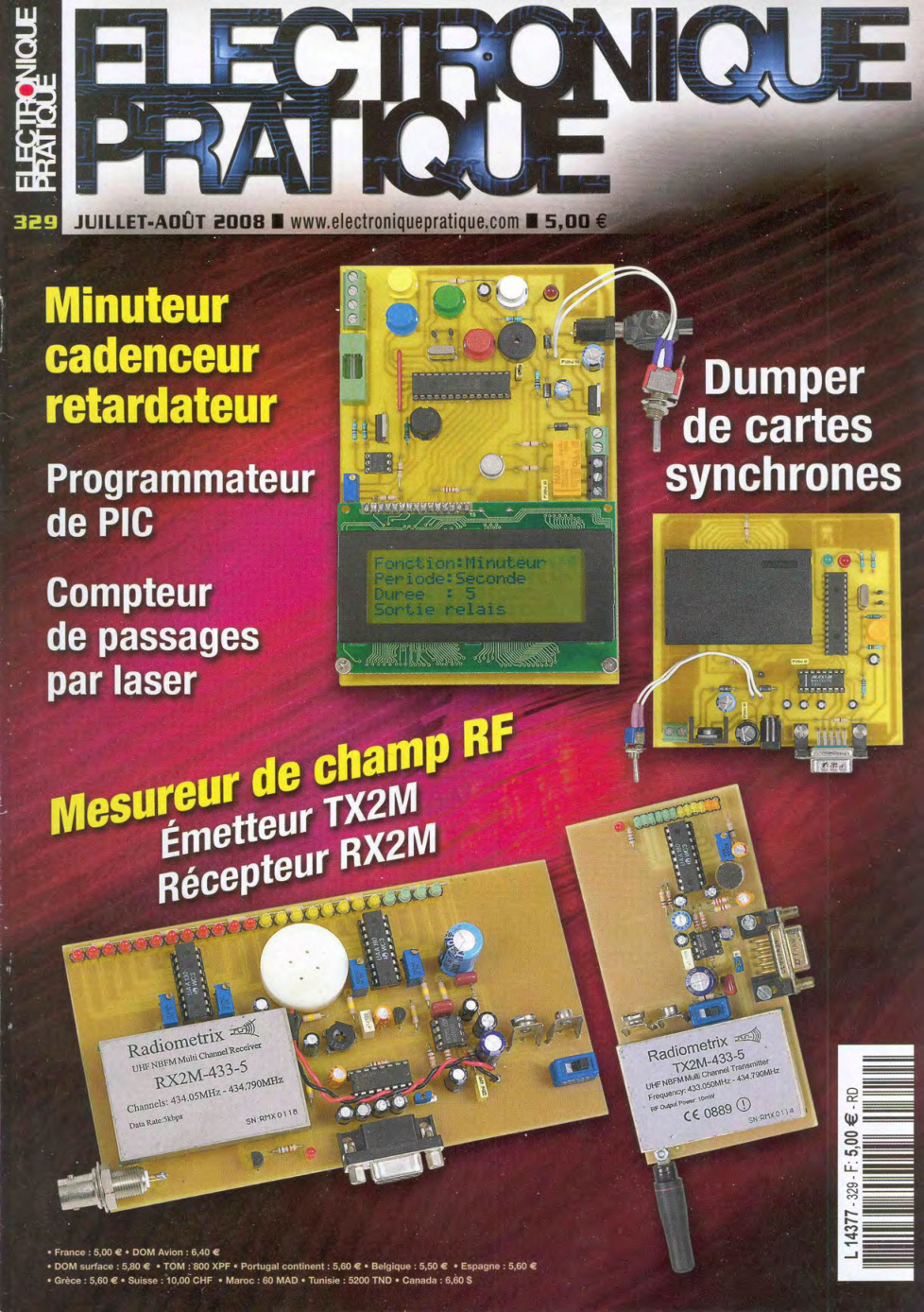 Première page de electroniquepratique numero329