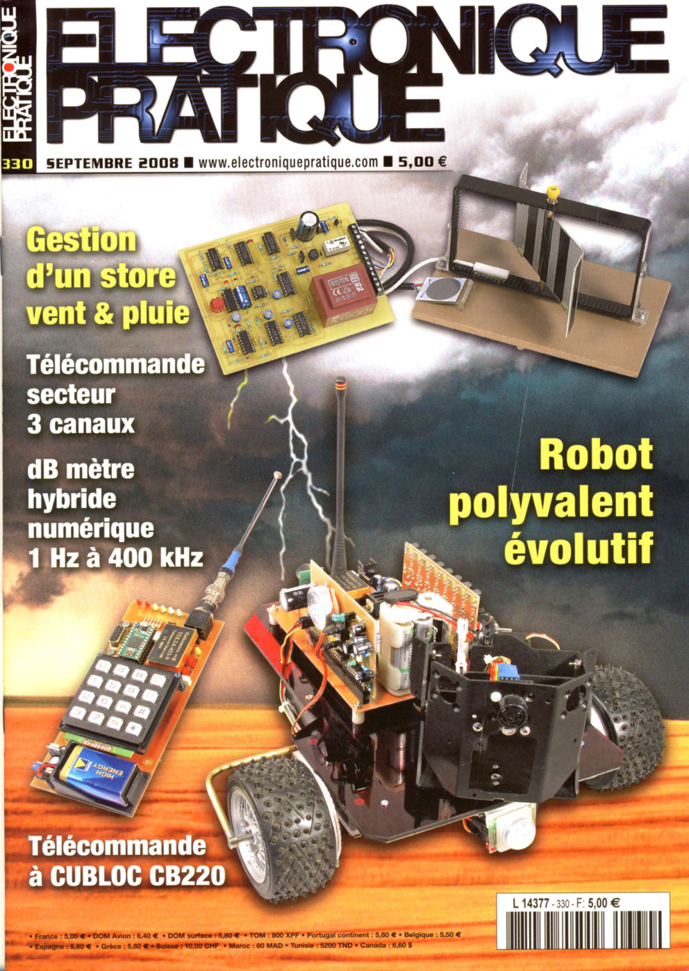 Première page de electroniquepratique numero330