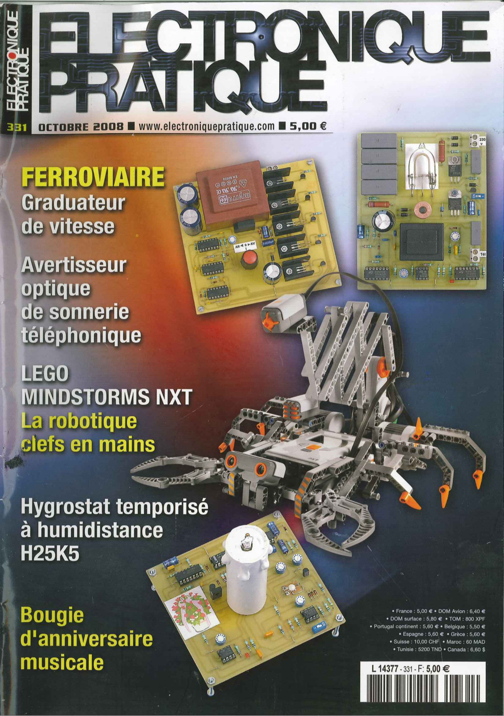 Première page de electroniquepratique numero331