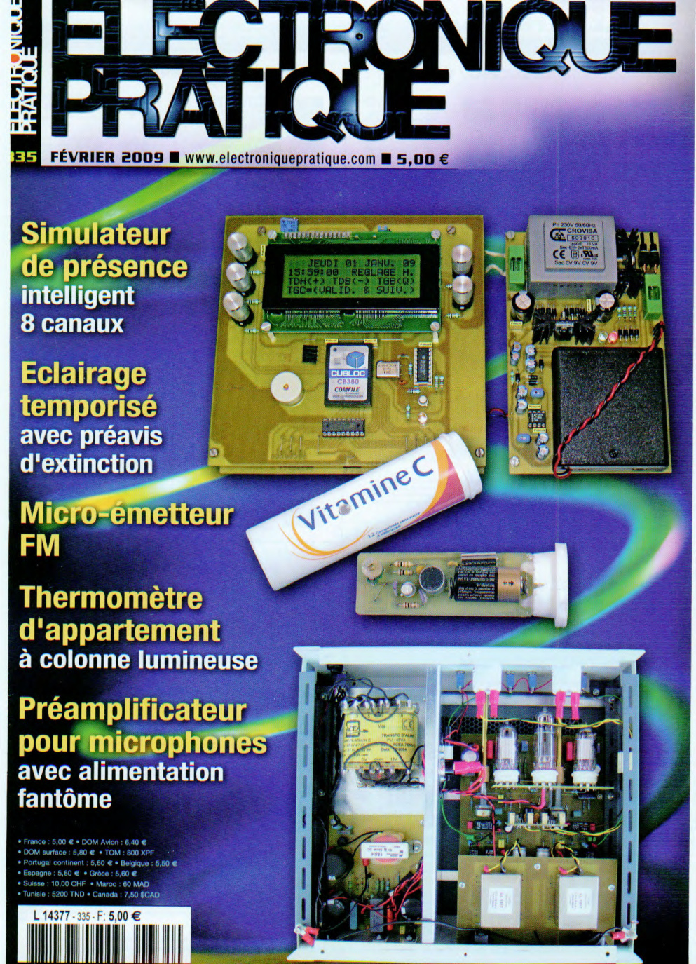 Première page de electroniquepratique numero335