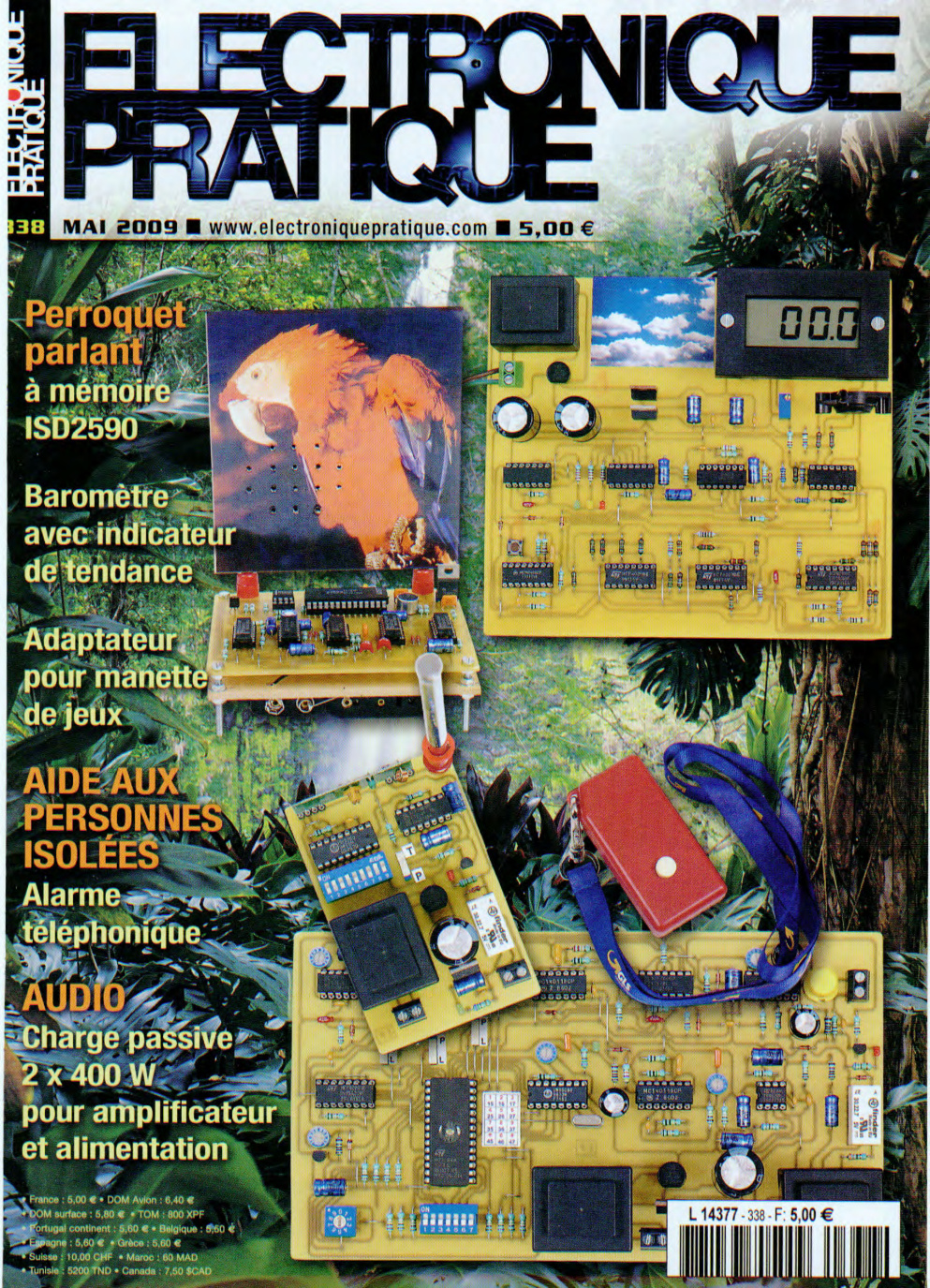Première page de electroniquepratique numero338