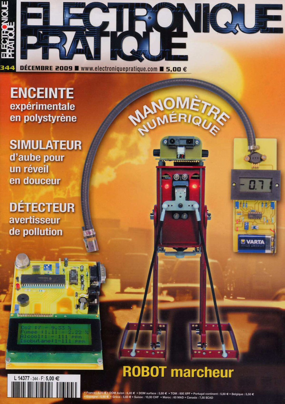 Première page de electroniquepratique numero344