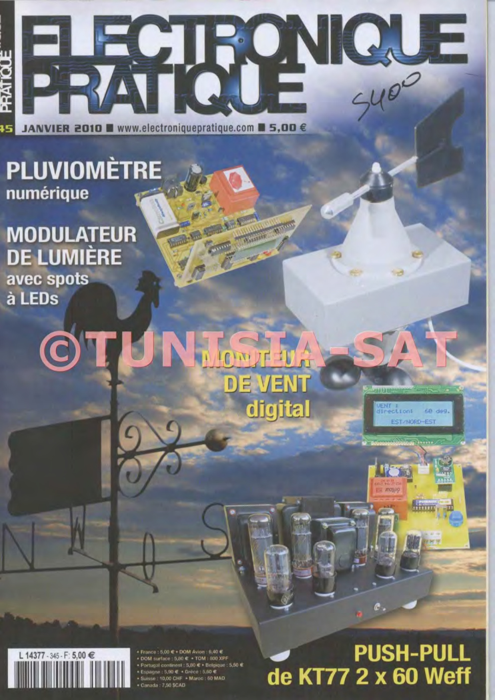 Première page de electroniquepratique numero345