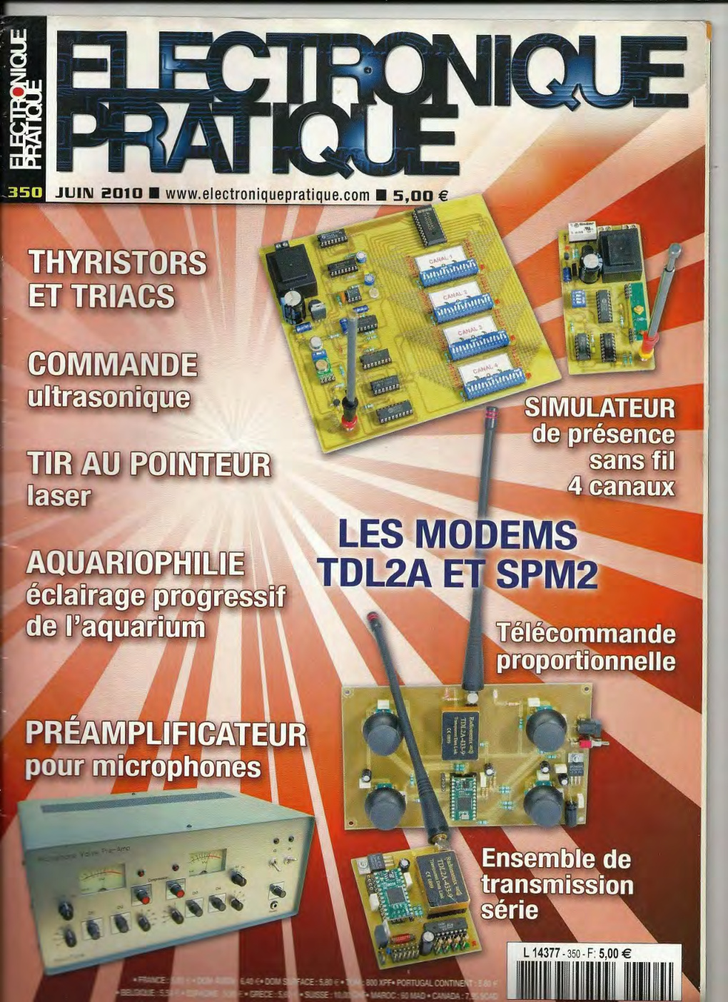 Première page de electroniquepratique numero350