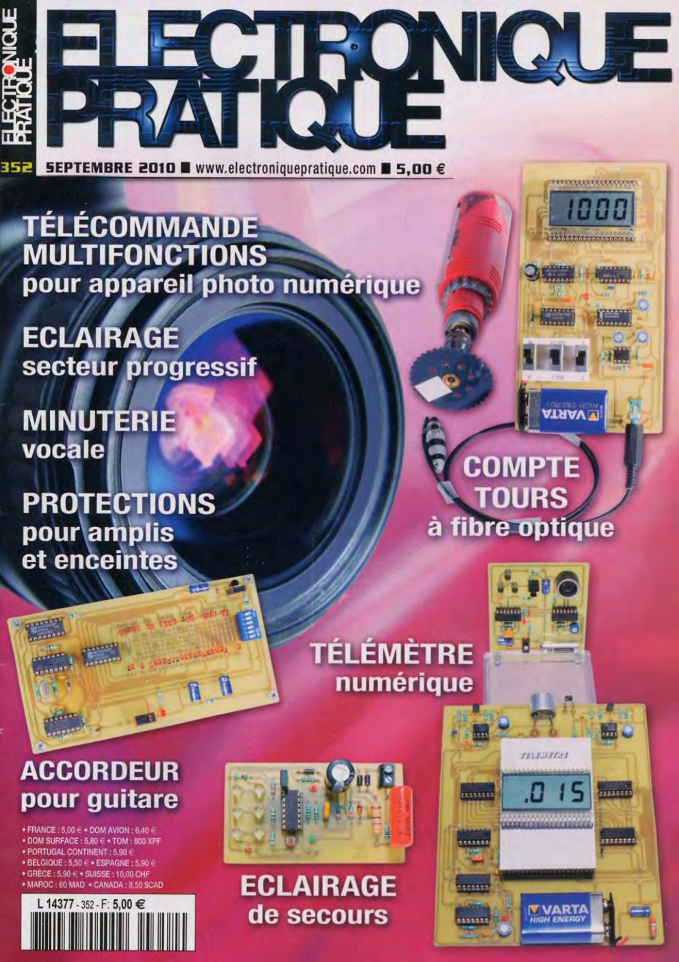 Première page de electroniquepratique numero352