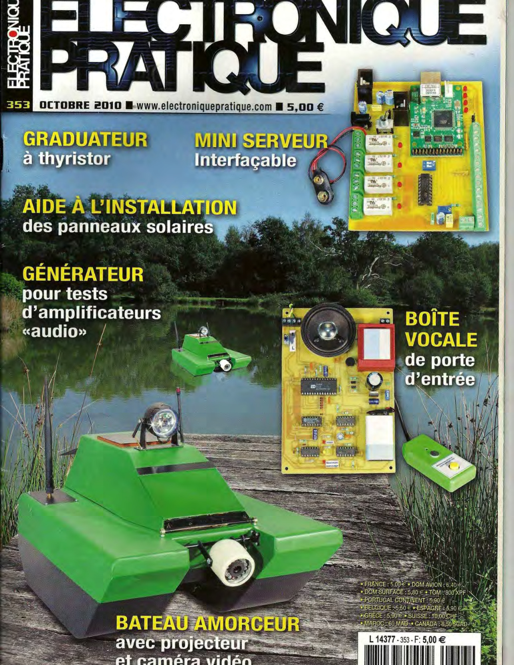 Première page de electroniquepratique numero353