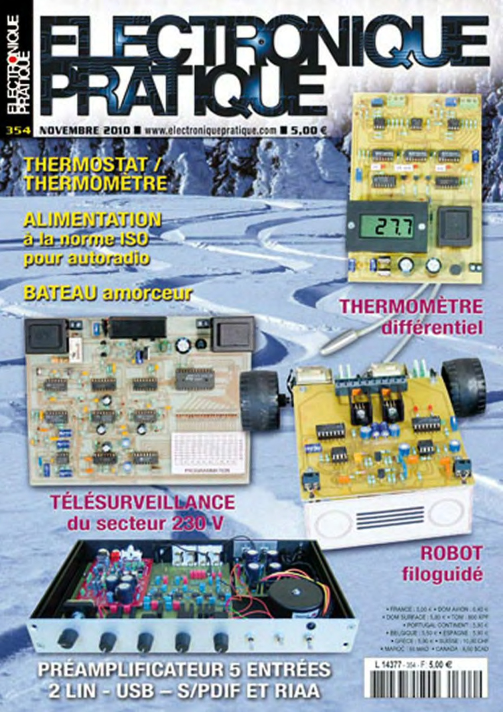 Première page de electroniquepratique numero354
