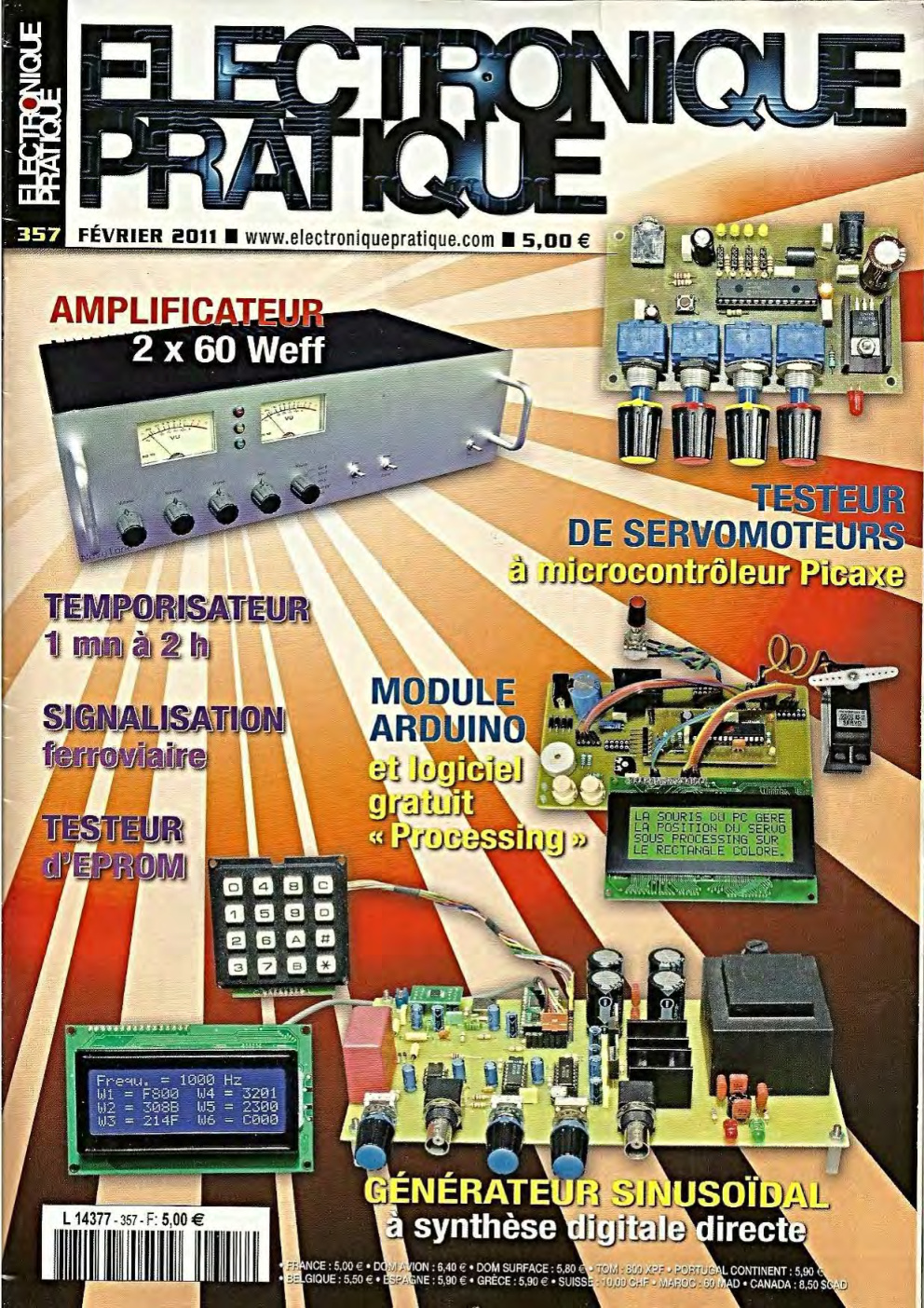 Première page de electroniquepratique numero357