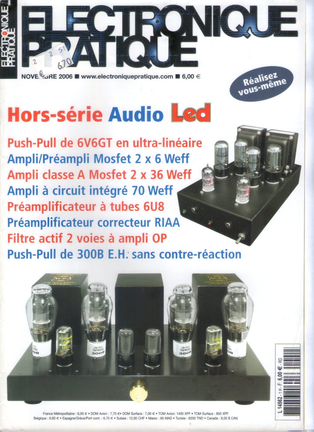 Première page de electroniquepratique numerohs01