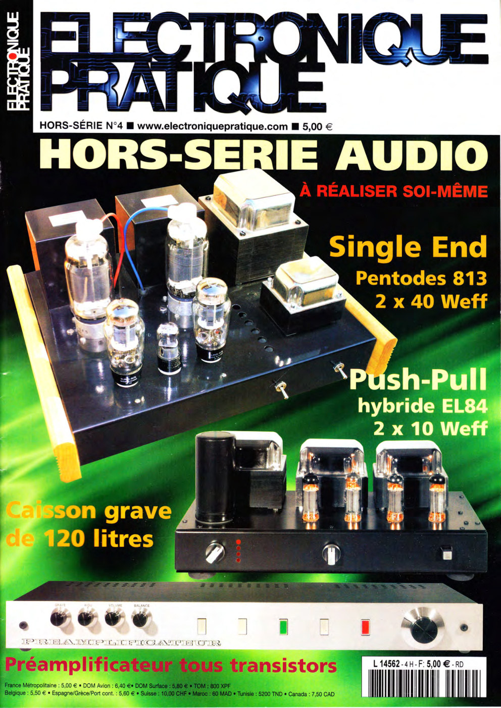 Première page de electroniquepratique numerohs04