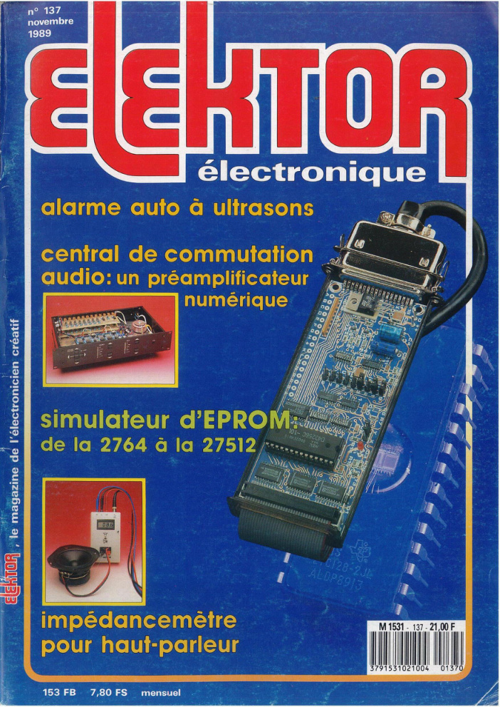 Première page de elektor numero134