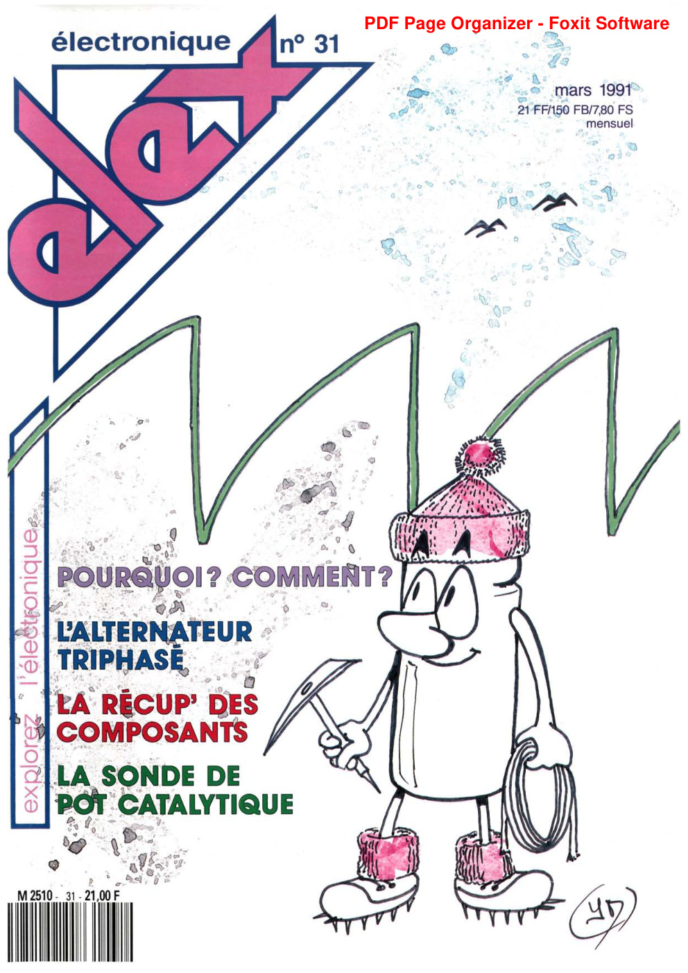 Première page de elex numero31