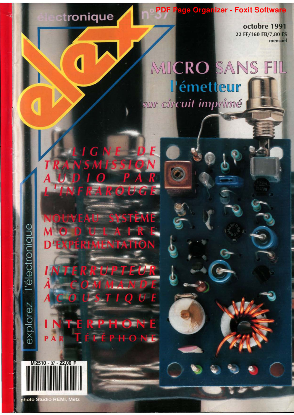 Première page de elex numero37