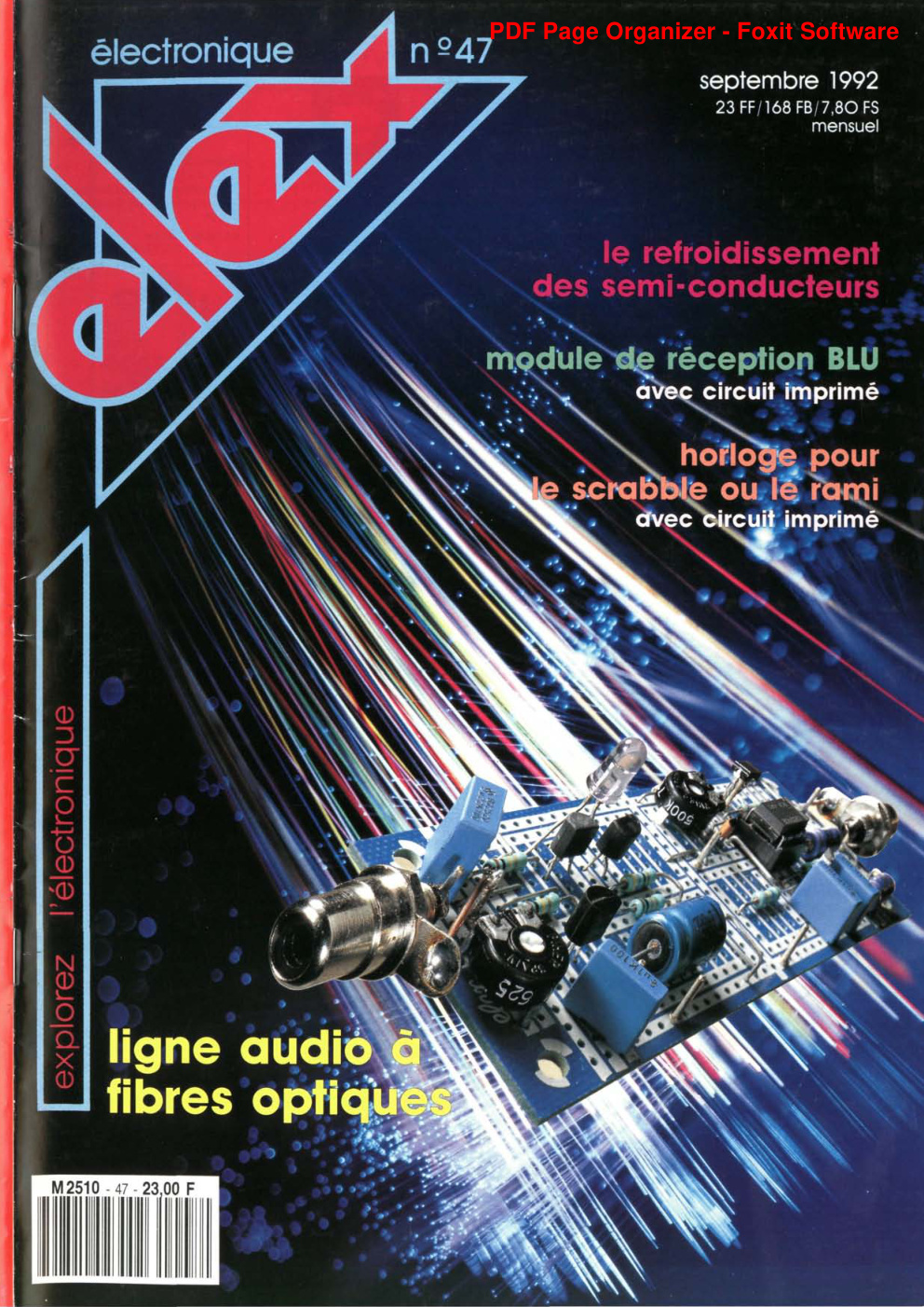 Première page de elex numero47