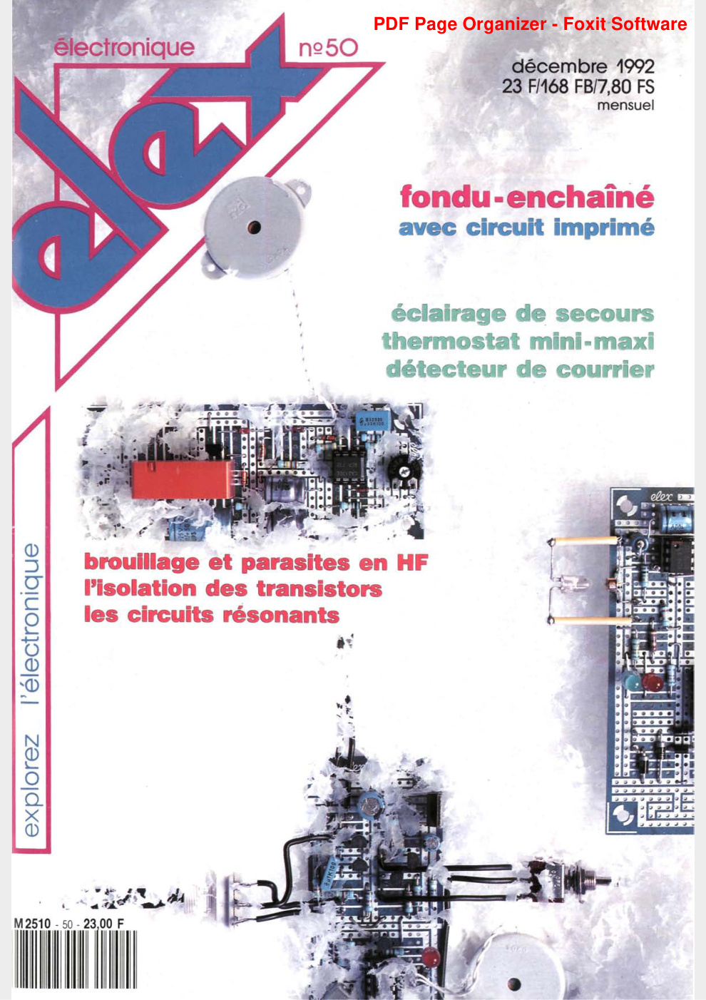 Première page de elex numero50