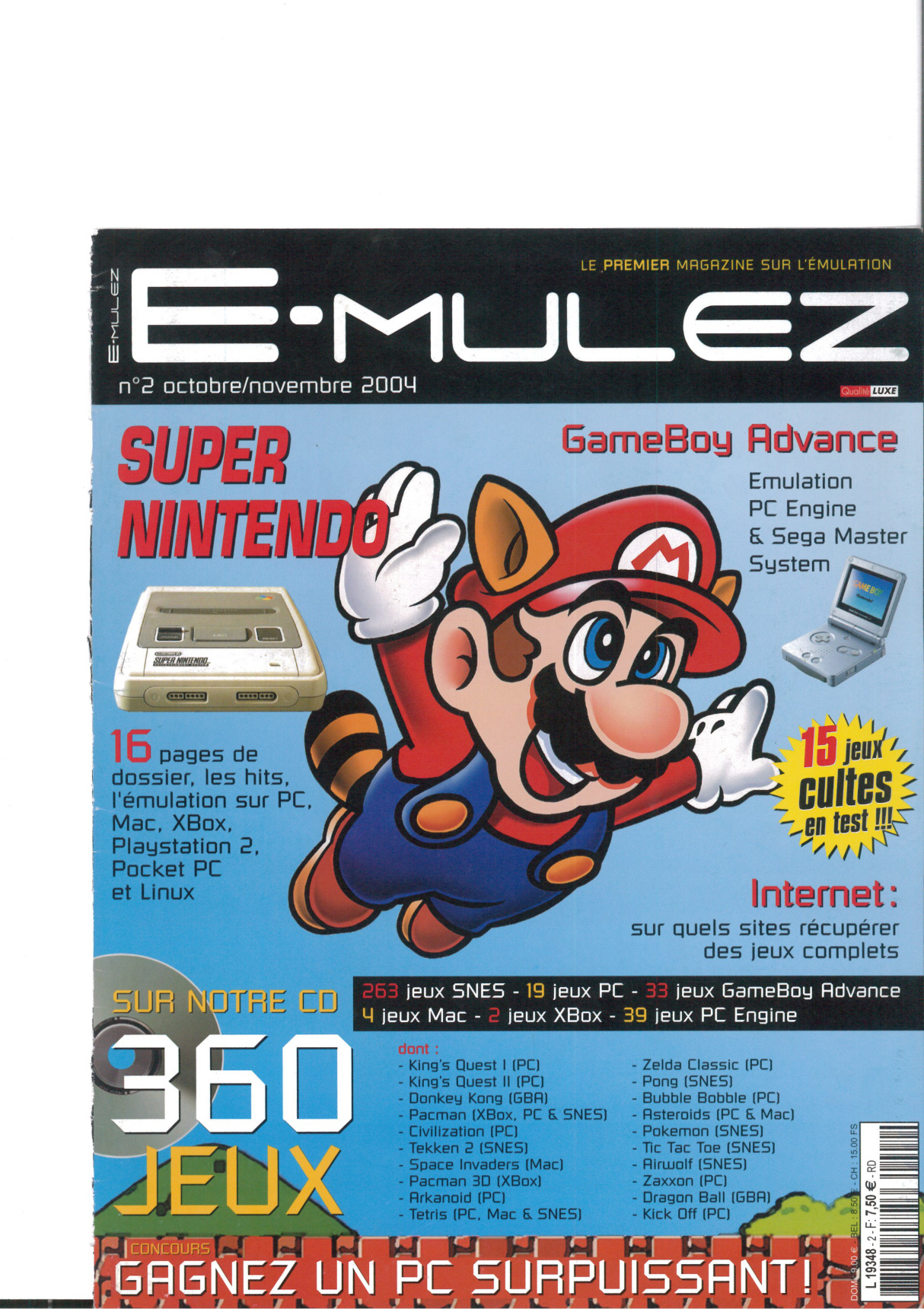 Première page de emulez numero2