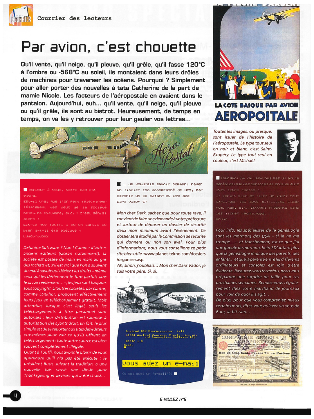 Première page de emulez numero5 04
