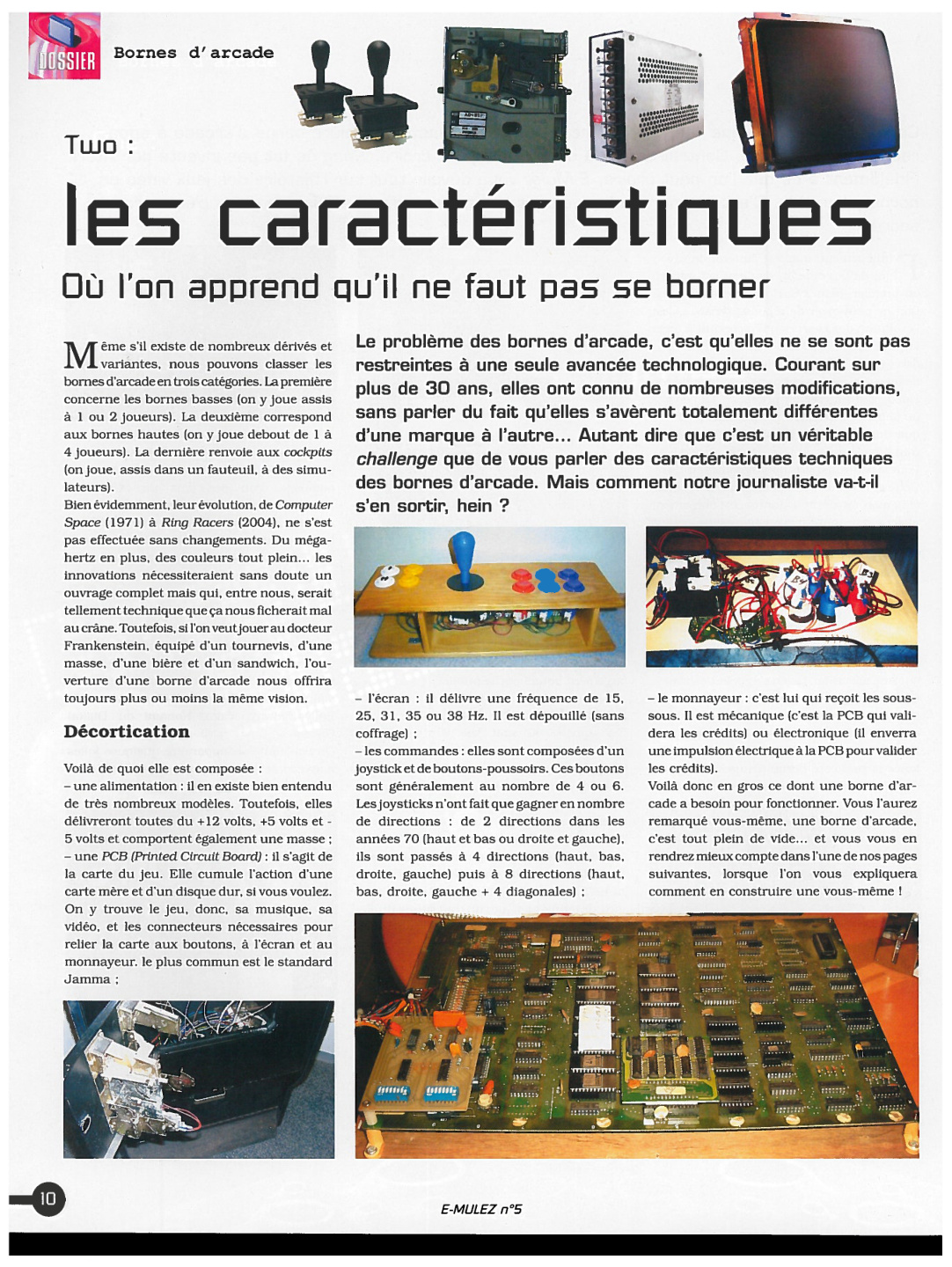 Première page de emulez numero5 10