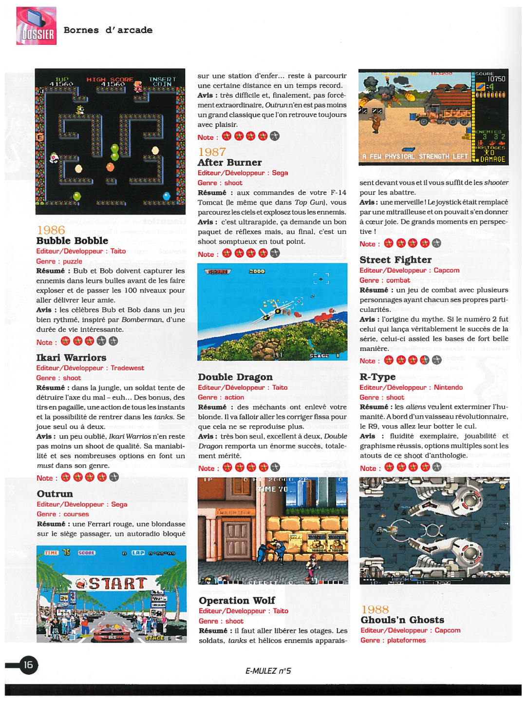 Première page de emulez numero5 15