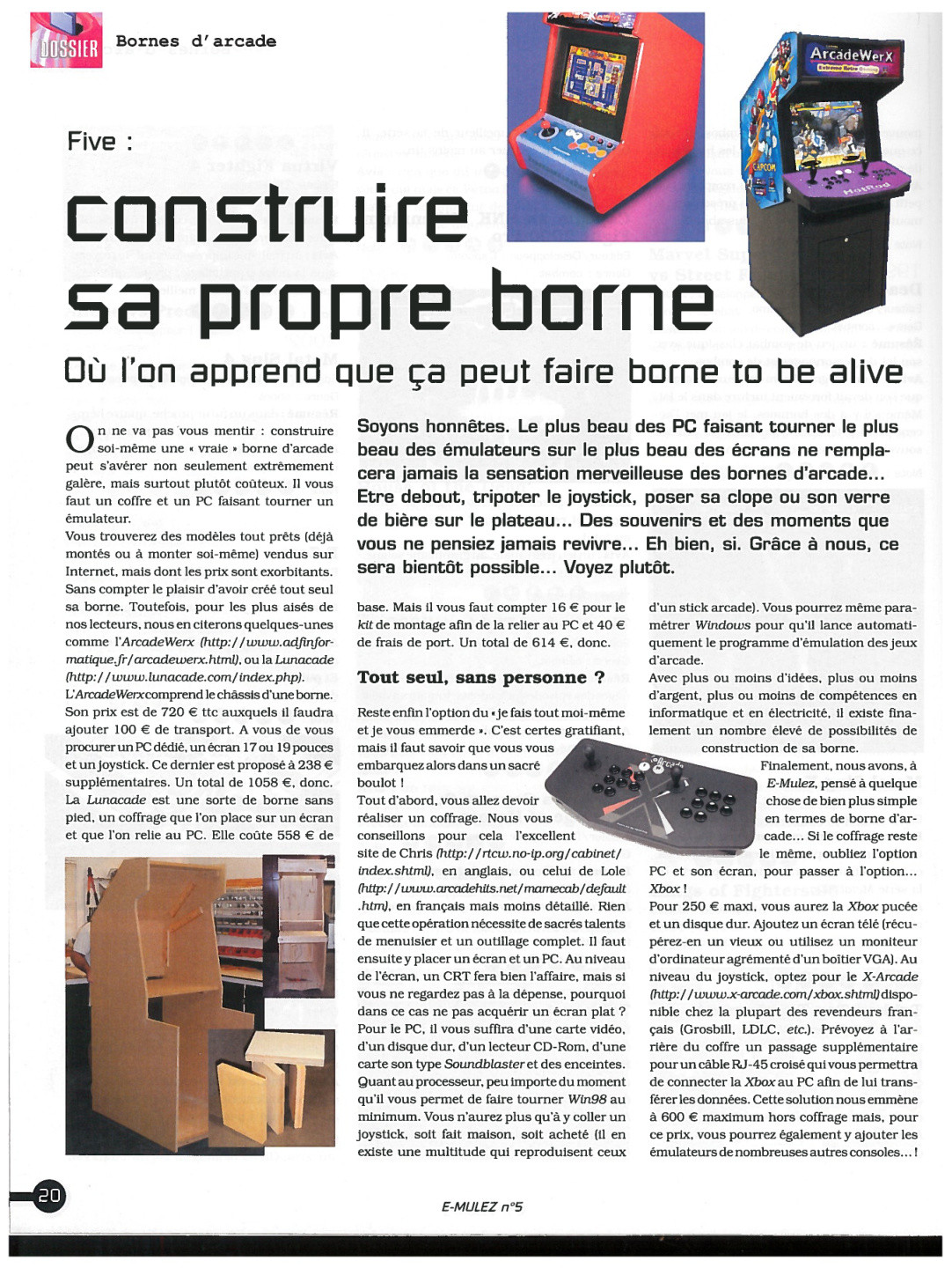 Première page de emulez numero5 20