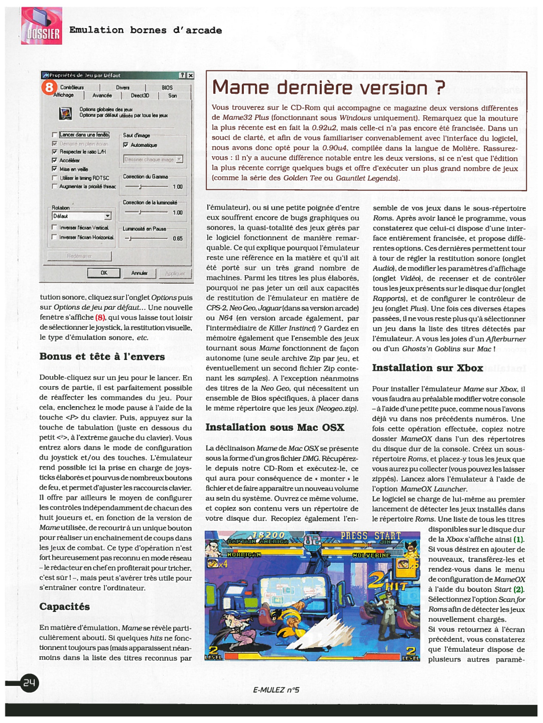 Première page de emulez numero5 24