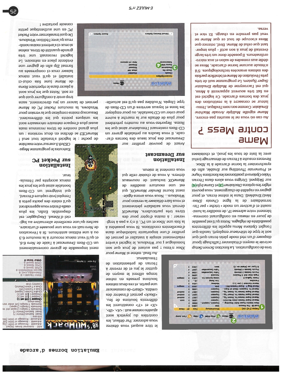 Première page de emulez numero5 25