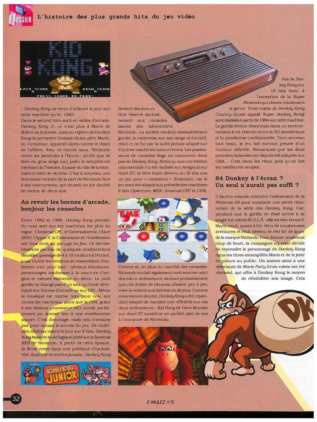 Première page de emulez numero5 32