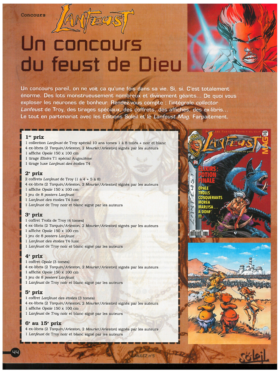 Première page de emulez numero5 44