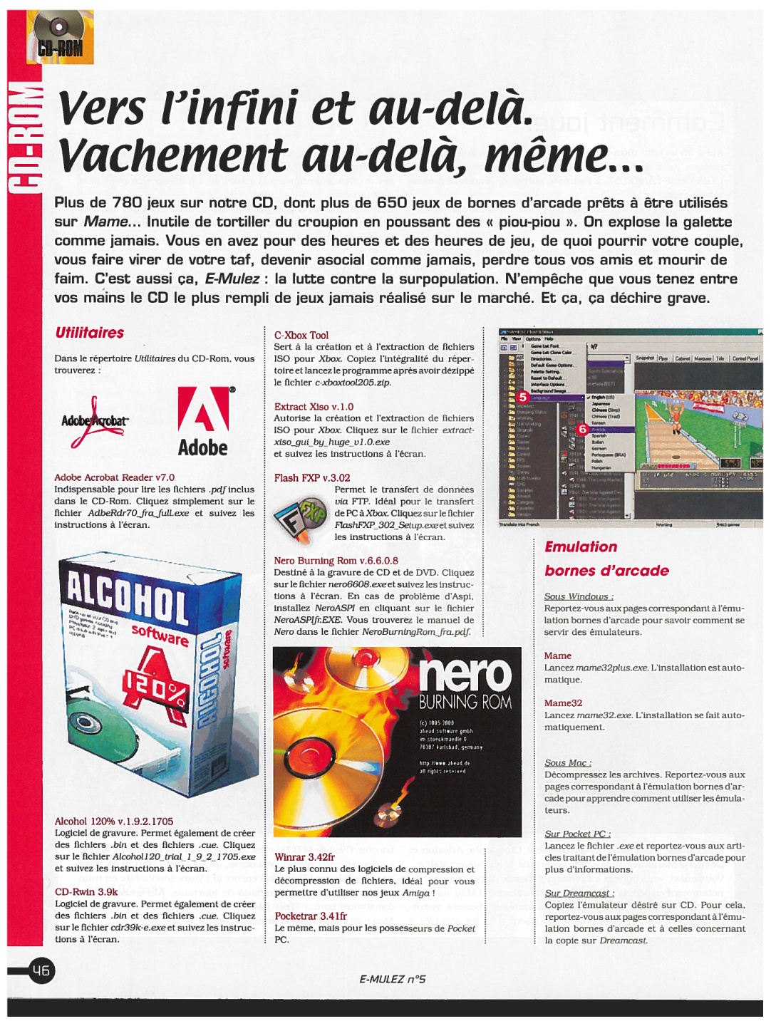 Première page de emulez numero5 46