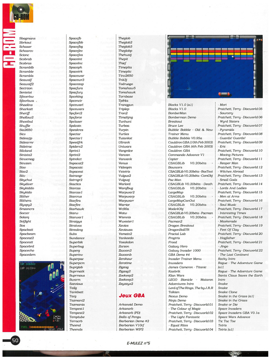 Première page de emulez numero5 50