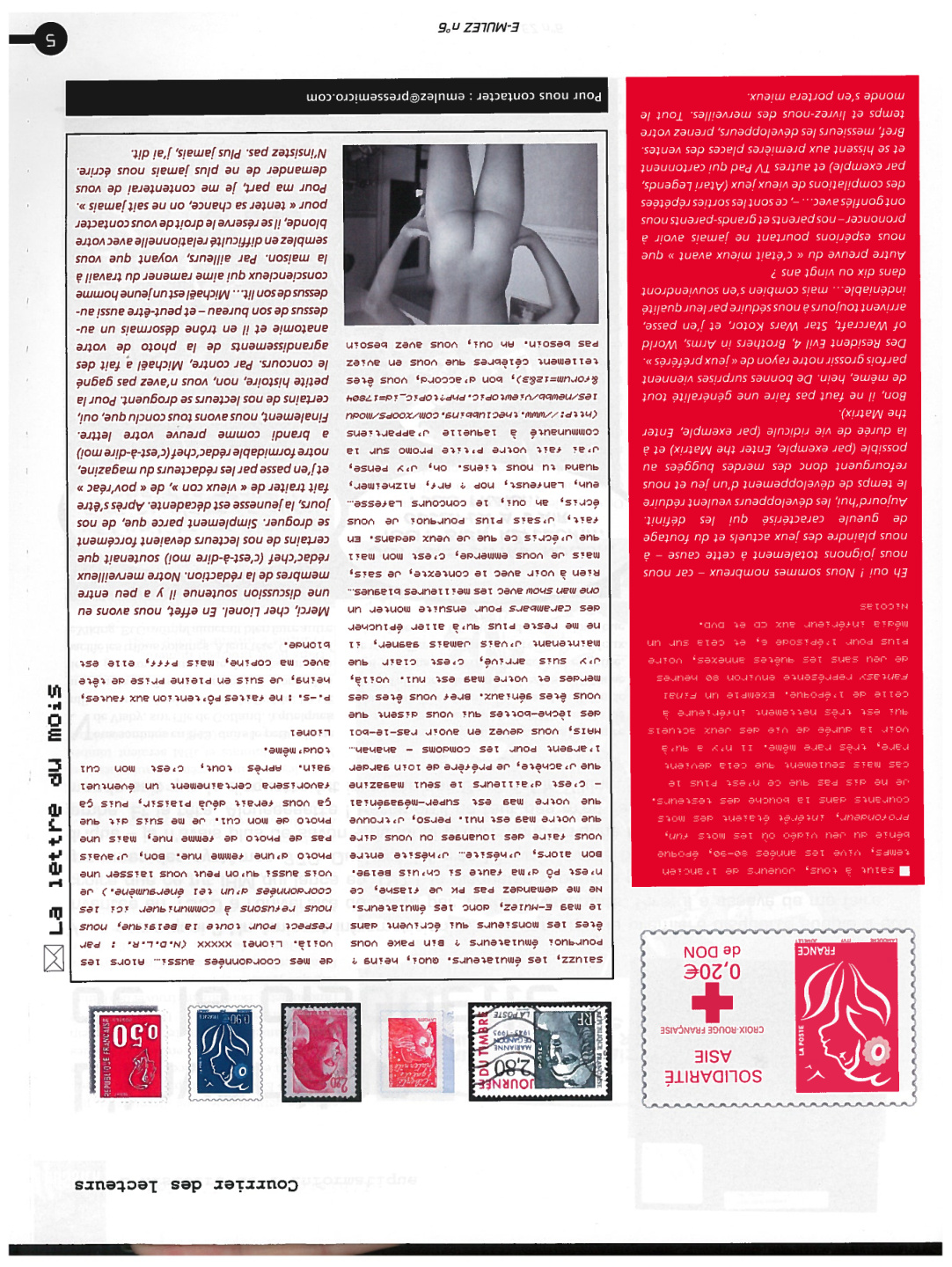 Première page de emulez numero6 05