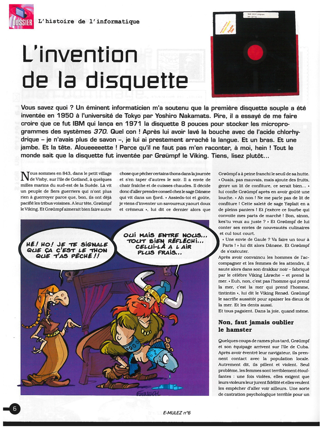 Première page de emulez numero6 06