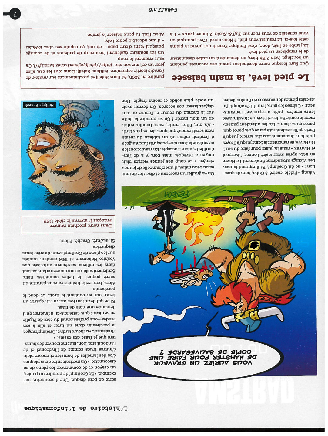 Première page de emulez numero6 07