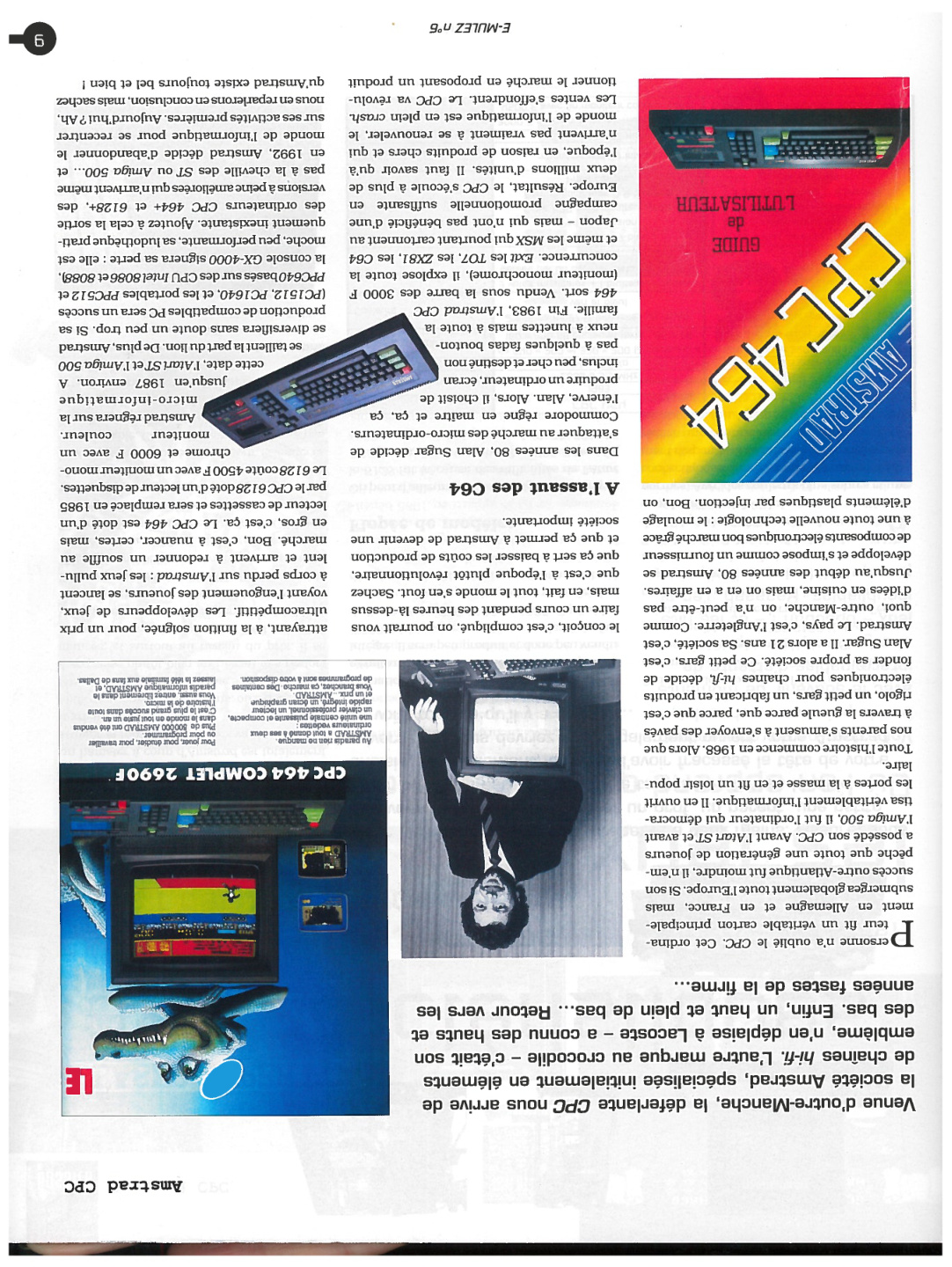 Première page de emulez numero6 09