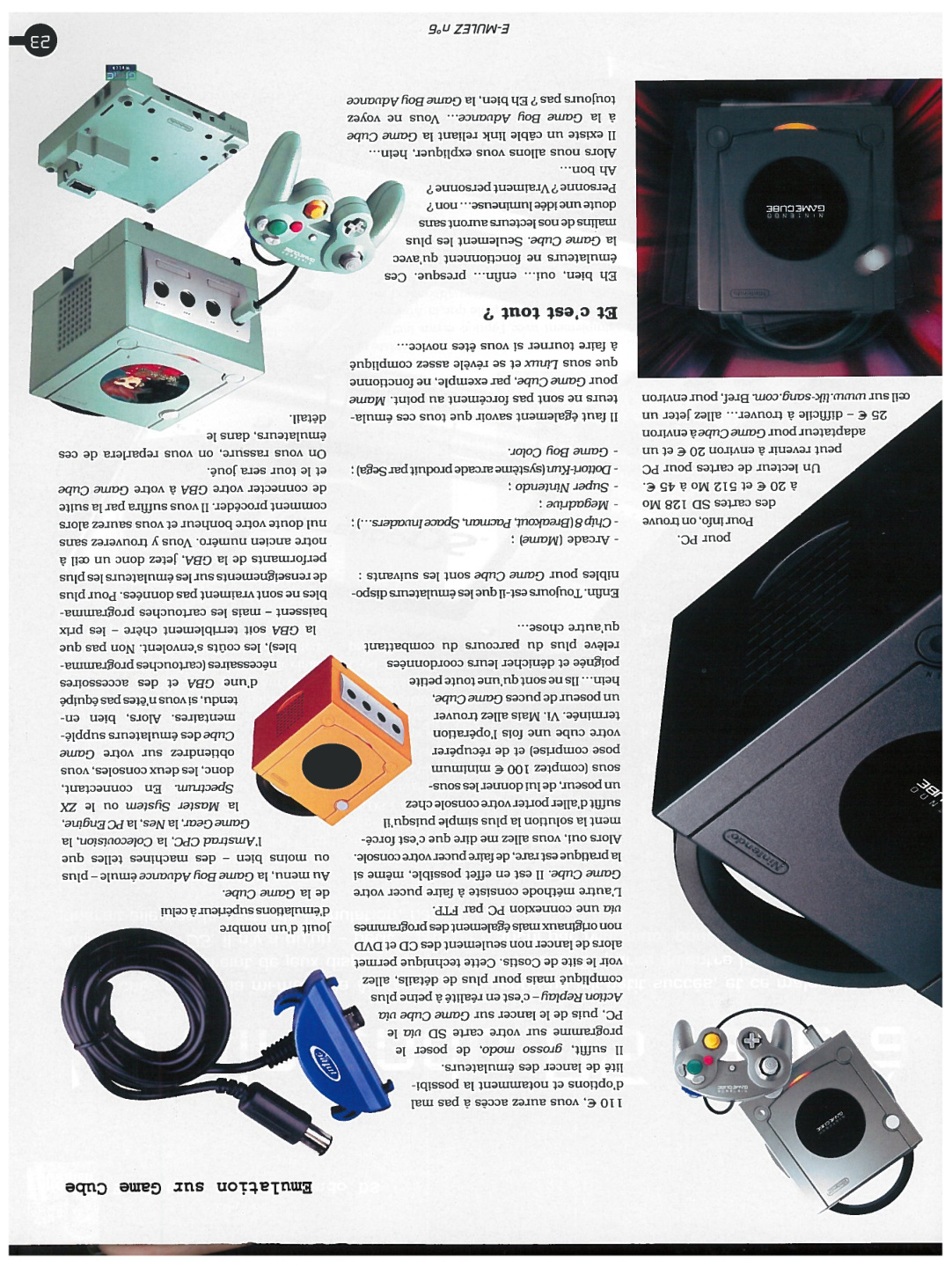 Première page de emulez numero6 23