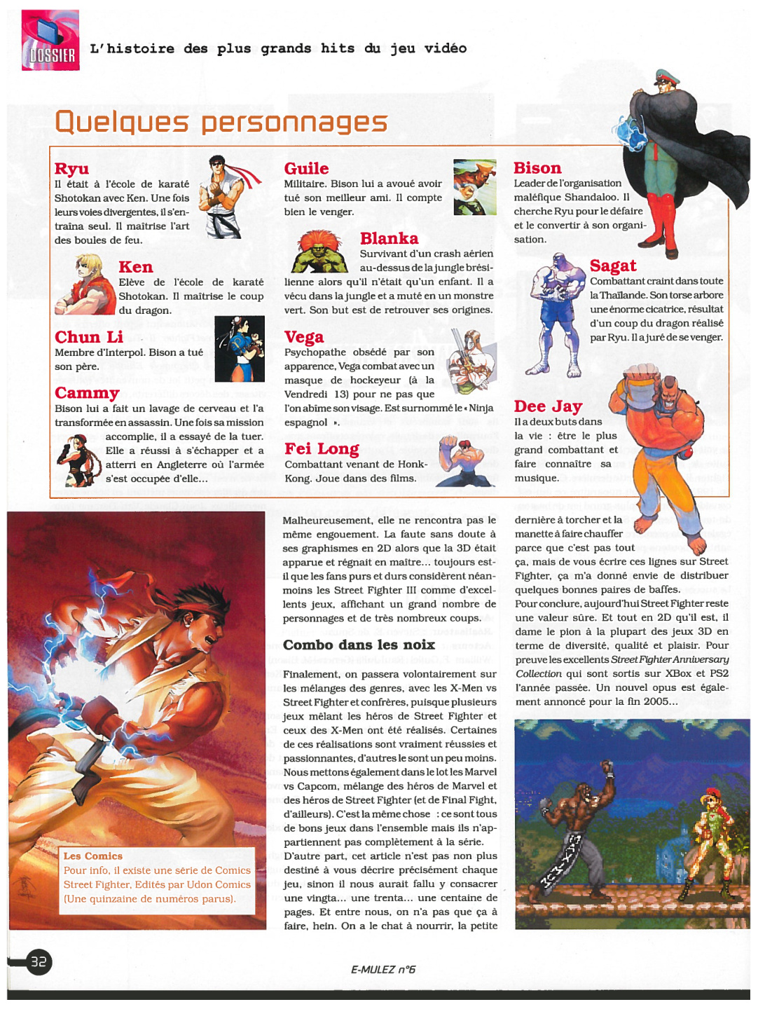 Première page de emulez numero6 32