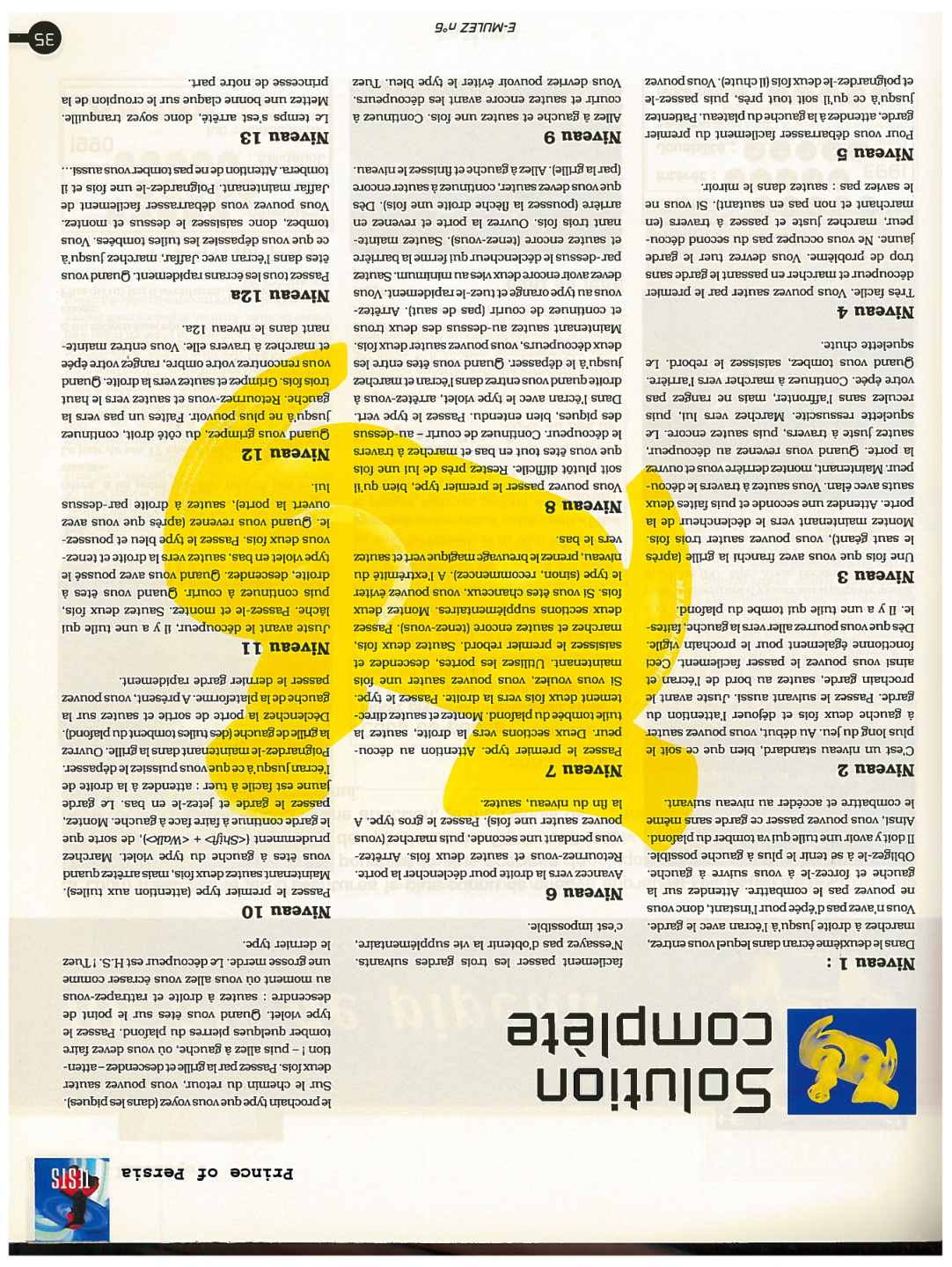 Première page de emulez numero6 35