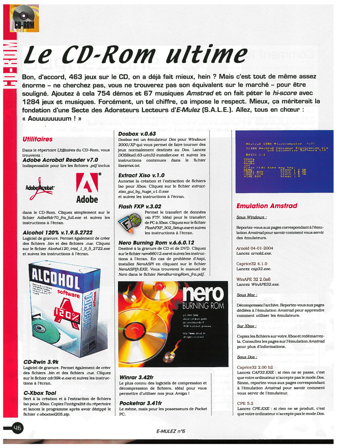 Première page de emulez numero6 46