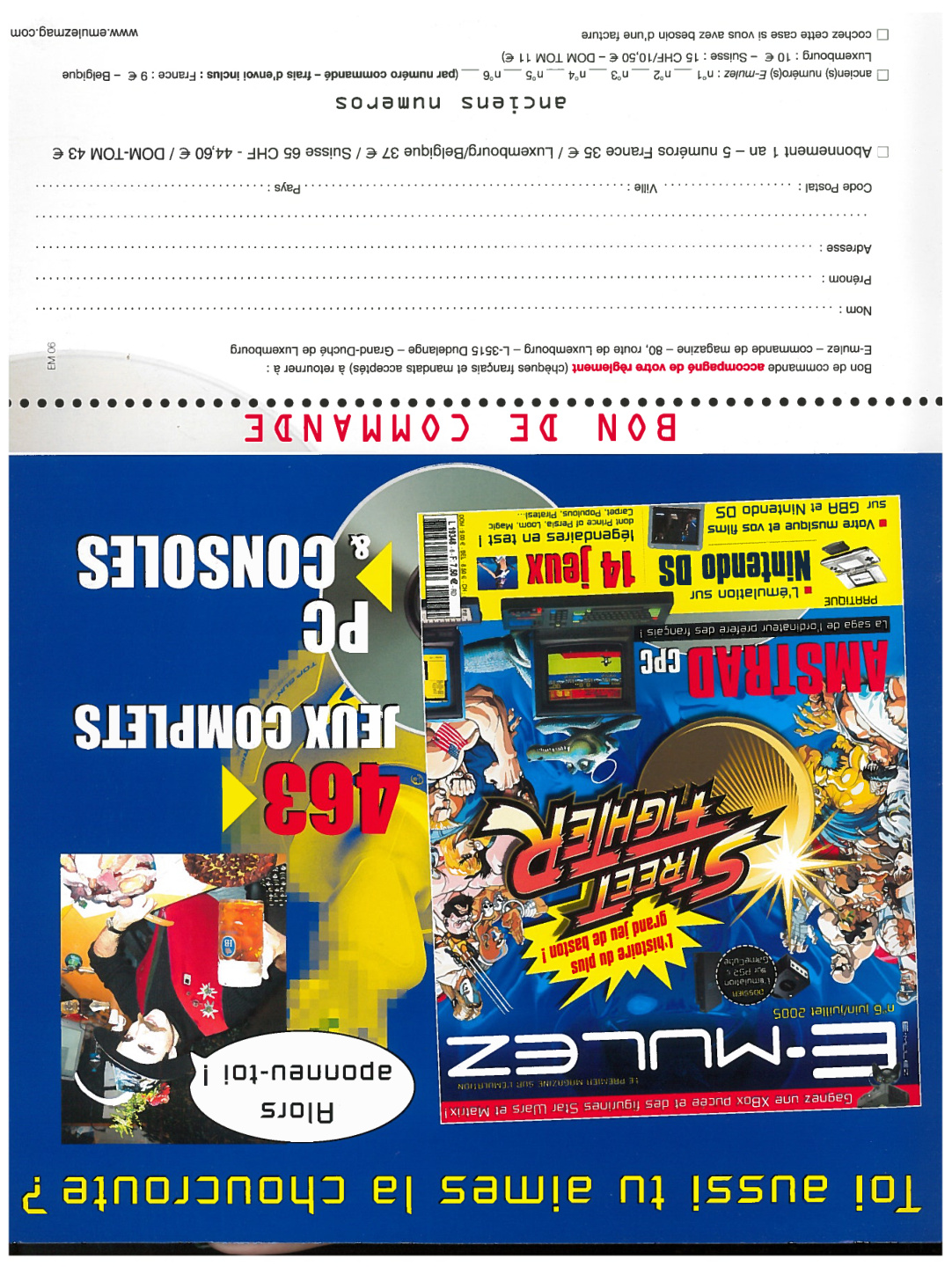 Première page de emulez numero6 51