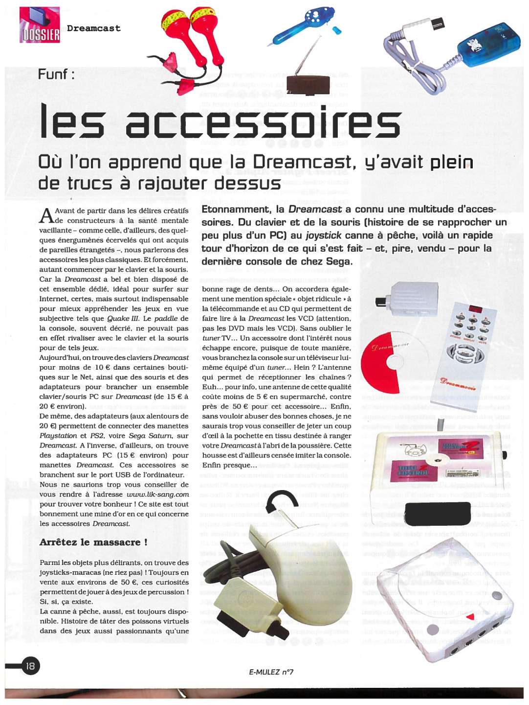 Première page de emulez numero7 18