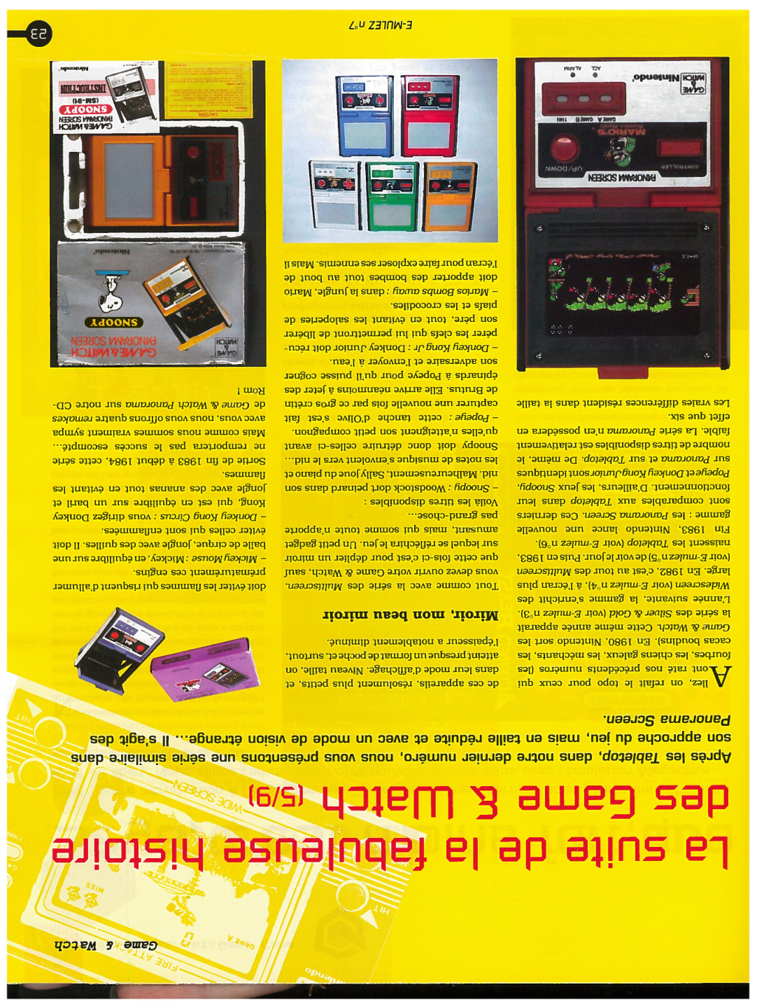 Première page de emulez numero7 23