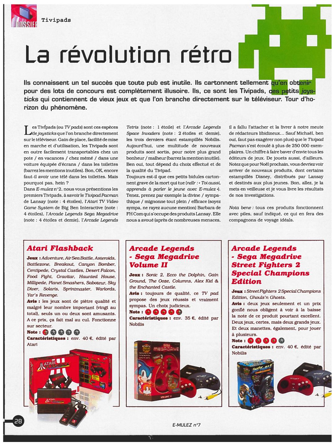 Première page de emulez numero7 28