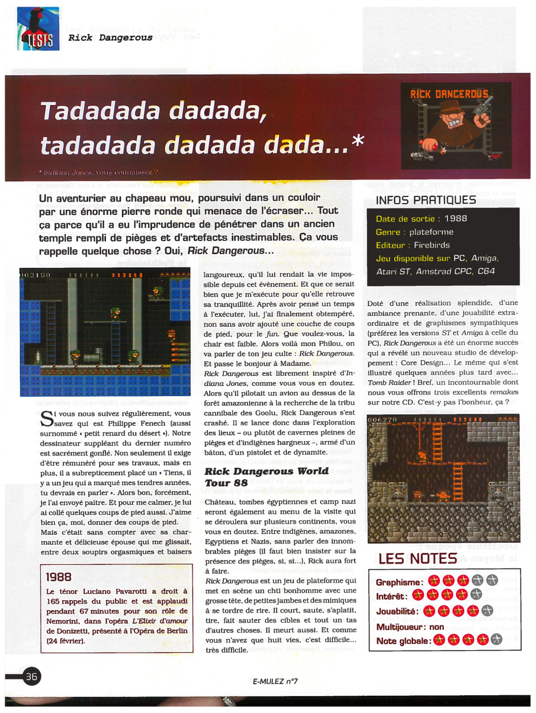 Première page de emulez numero7 35