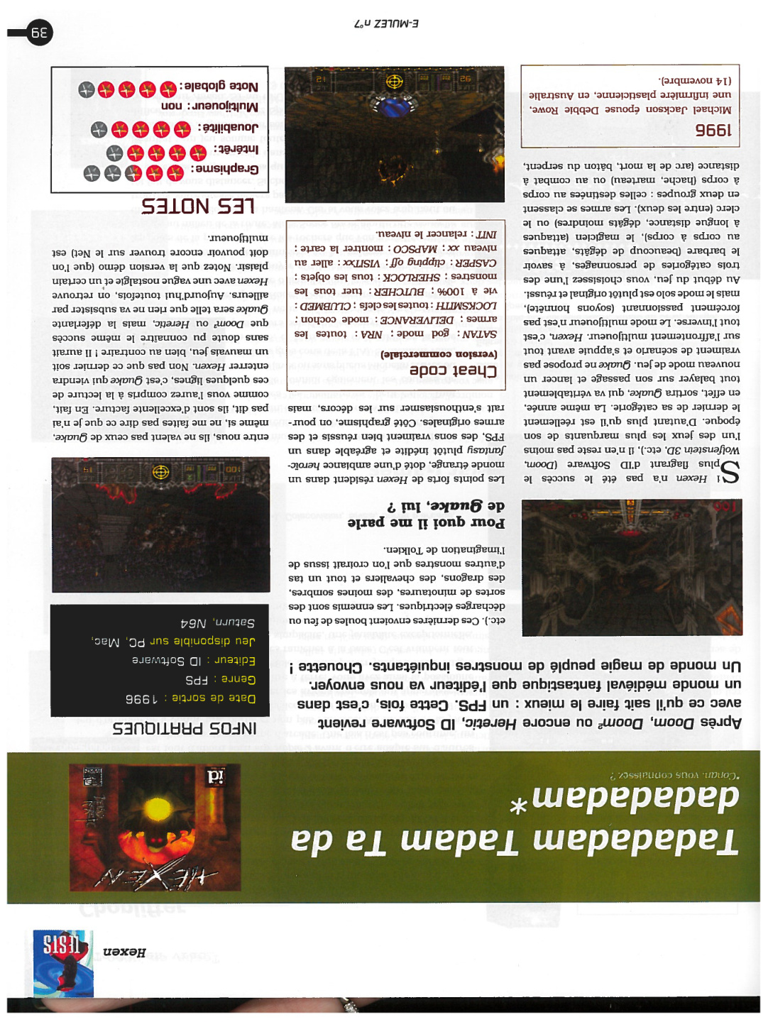 Première page de emulez numero7 39