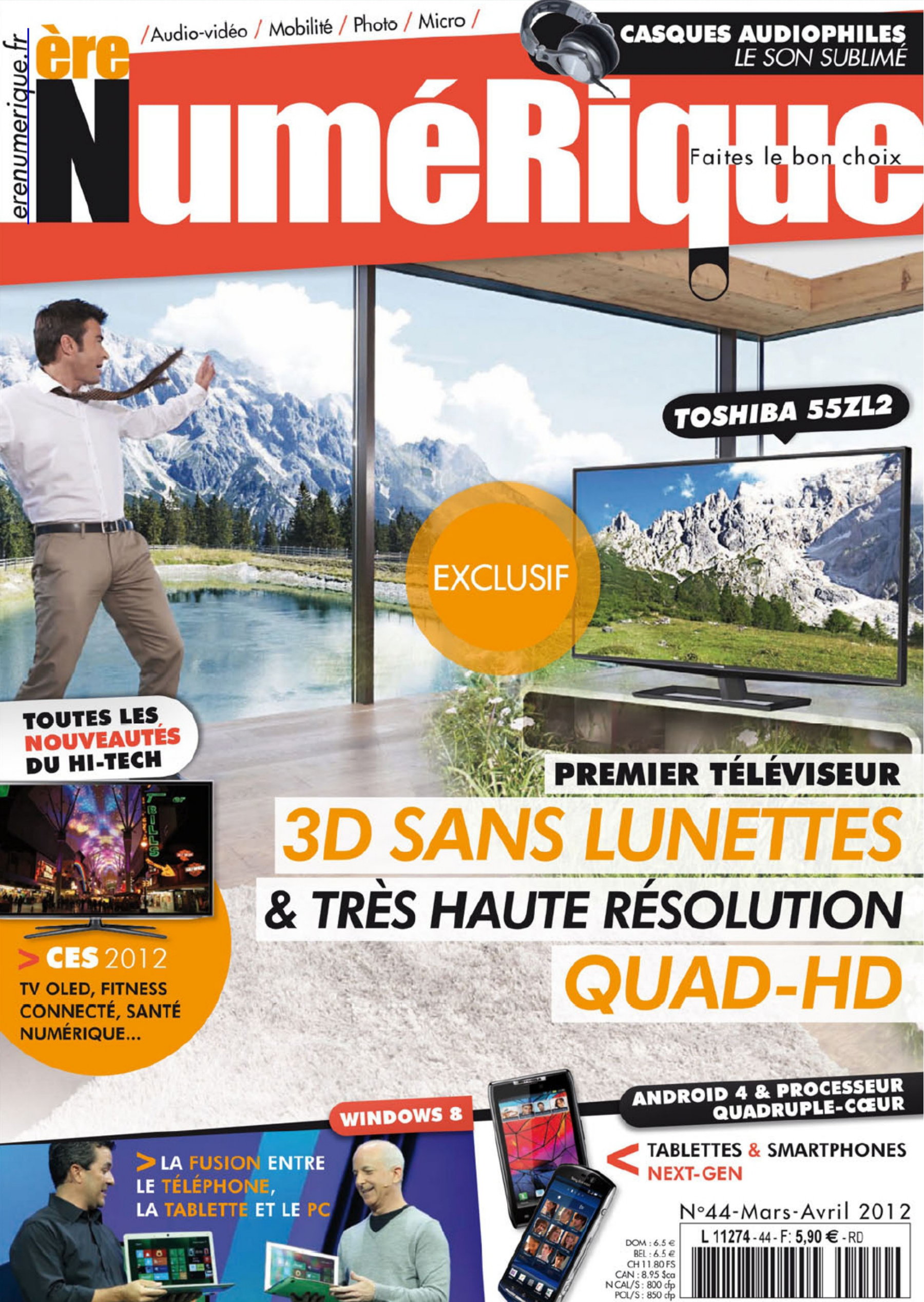 Première page de erenumerique numero44