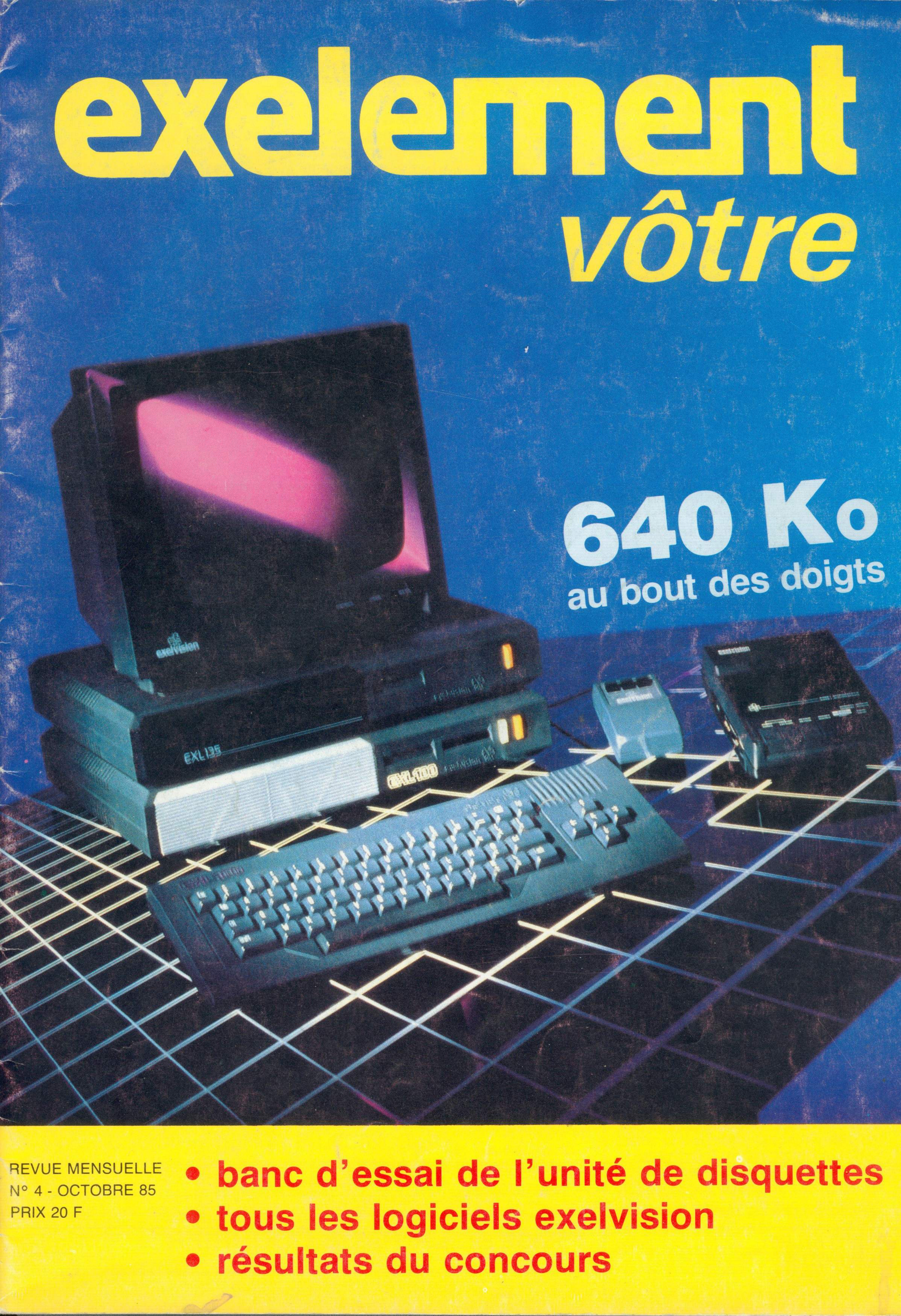 Première page de excelentvotre numero04