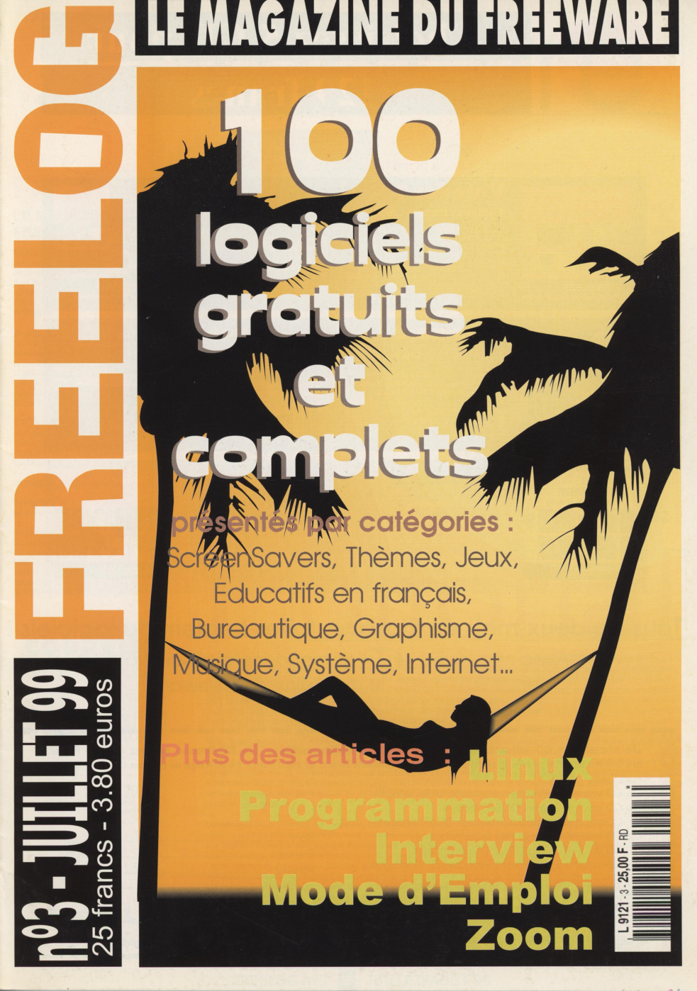 Première page de freelog numero03